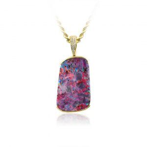 Boulder Opal Pendant